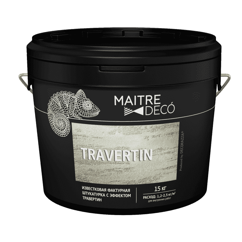 MD TRAVERTIN Натуральная штукатурка 15 л. 
