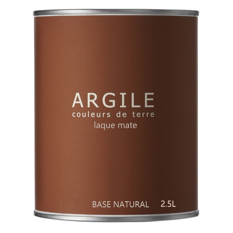 ARGILE Краска LAQUE MATE мат. база натуральная 2,5л