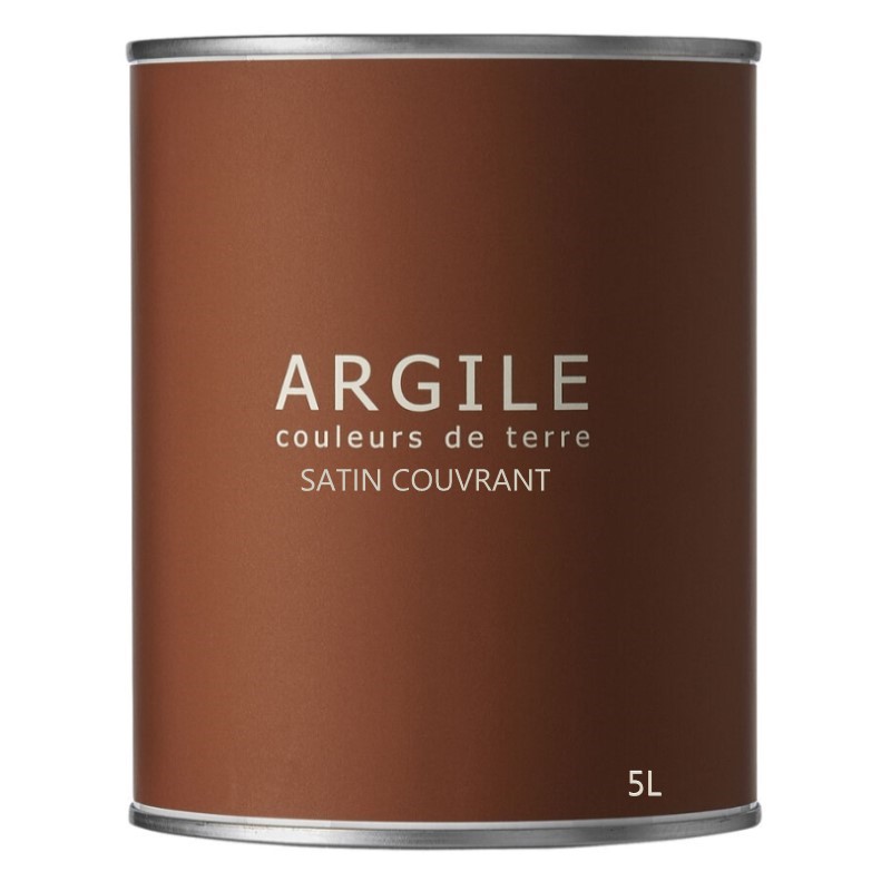 ARGILE Акриловая полуматовая краска, SATIN COUVRANT, база светлая, 5л