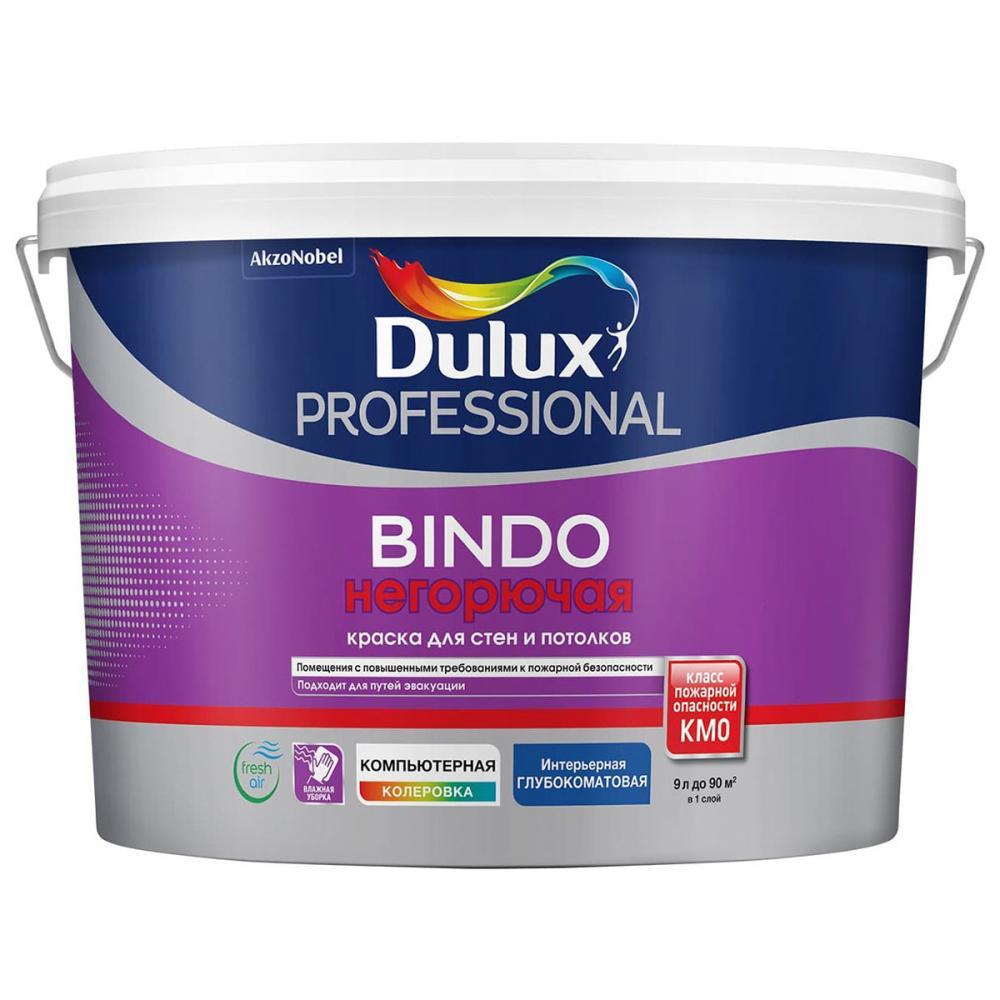 DULUX Краска Dulux Professional Bindo негорючая BW 9л