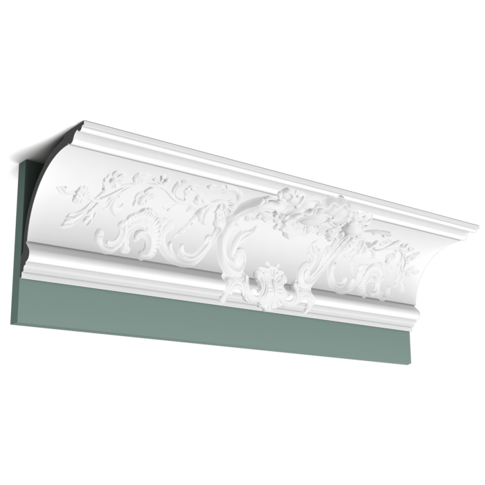 C338A карниз полиуретан 200 x 18,2 x 18,2
