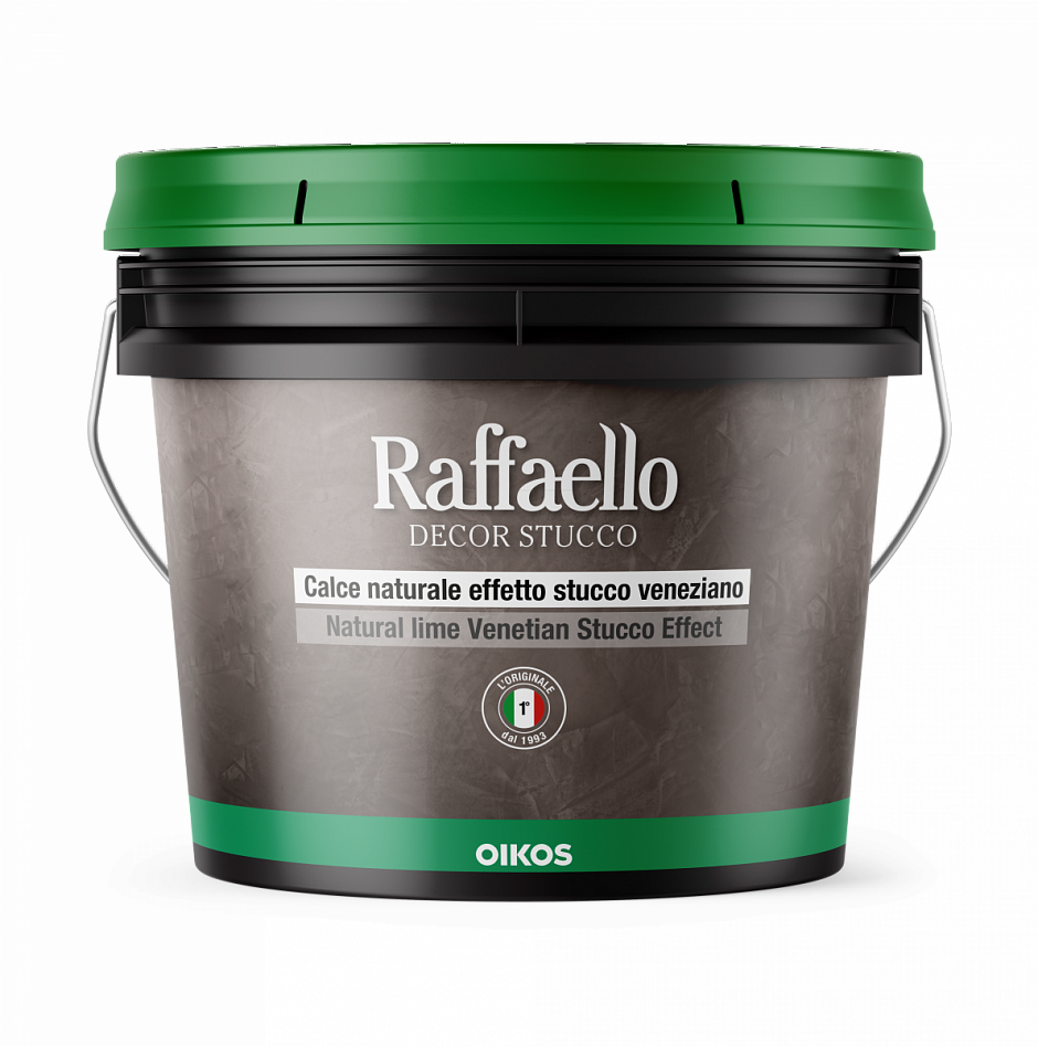 OIKOS Венец. штукатурка RAFF.R00 BIANCO 1 KG