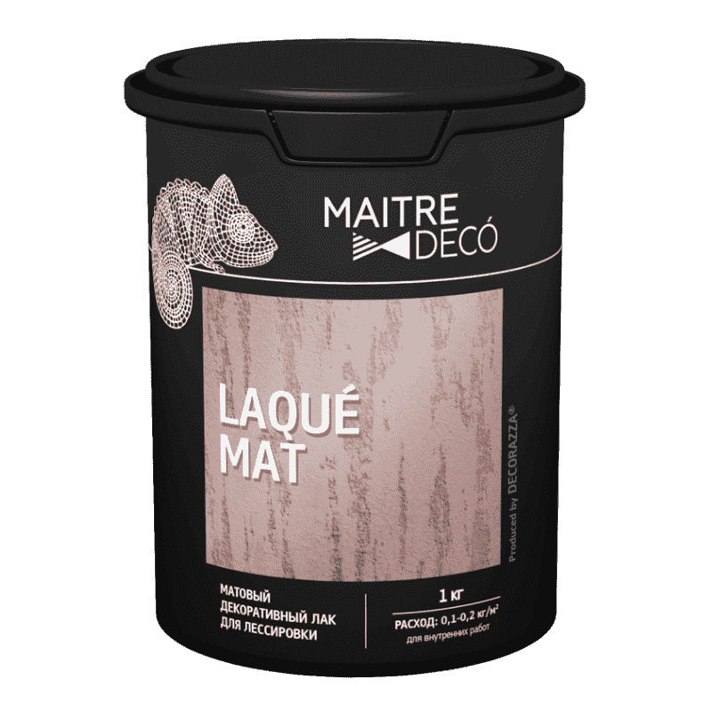 MD LAQUE MAT Матовый лак 1 л. 