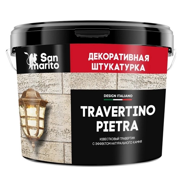 SM Штукатурка декоративная " Travertino Pietra" 7 кг