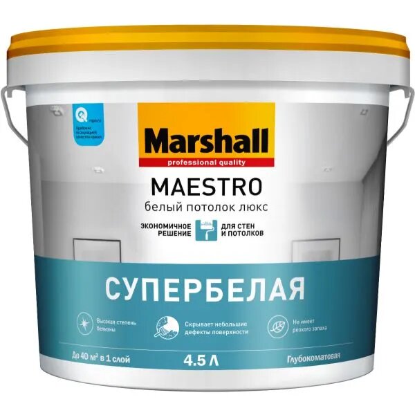 MARSHALL MAESTRO Белый потолок люкс   4,5