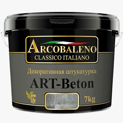 Штукатурка декоративная "Arcobaleno Art-Beton" 7 кг