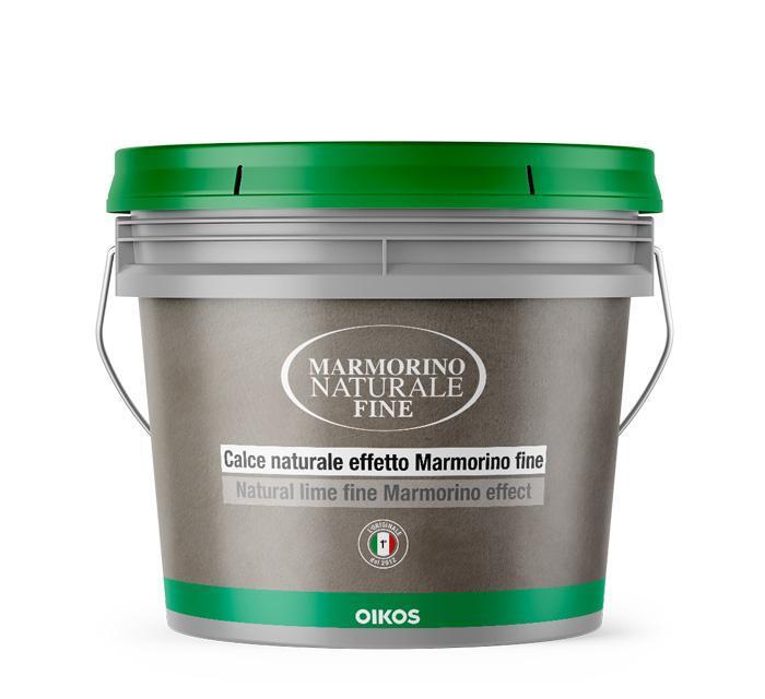 OIKOS Декоративная штукатурка MARM.FINE.PC023 TR 1 KG