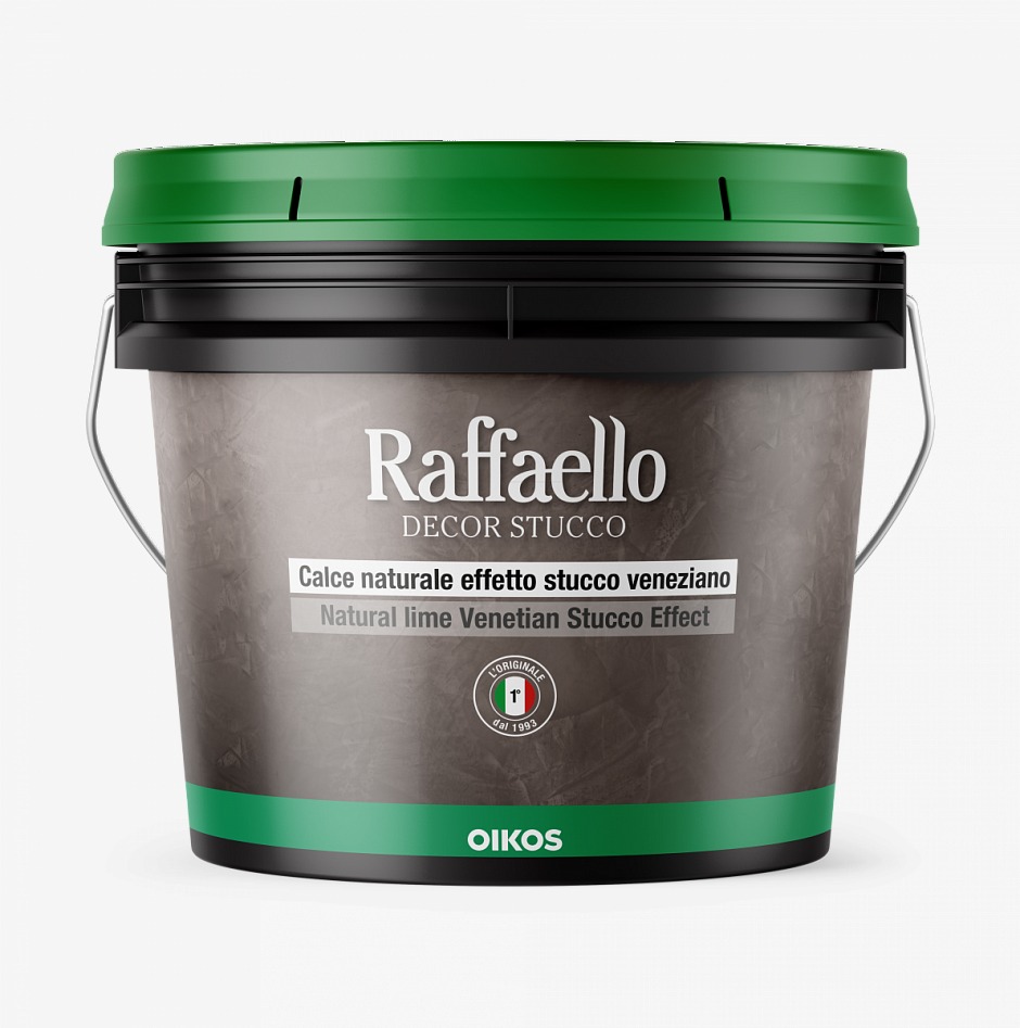 OIKOS Венец. штукатурка RAFFAEL.D.S. R30 Nero 1 KG