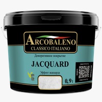 Покрытие декоративное "Arcobaleno Jacquard" 0,9л