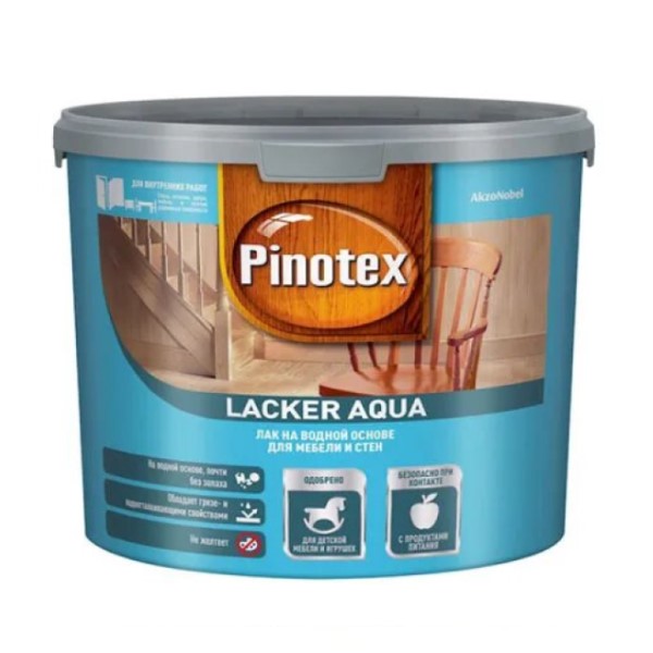 PINOTEX Lacker Aqua 10 (матовый) 2,7 л