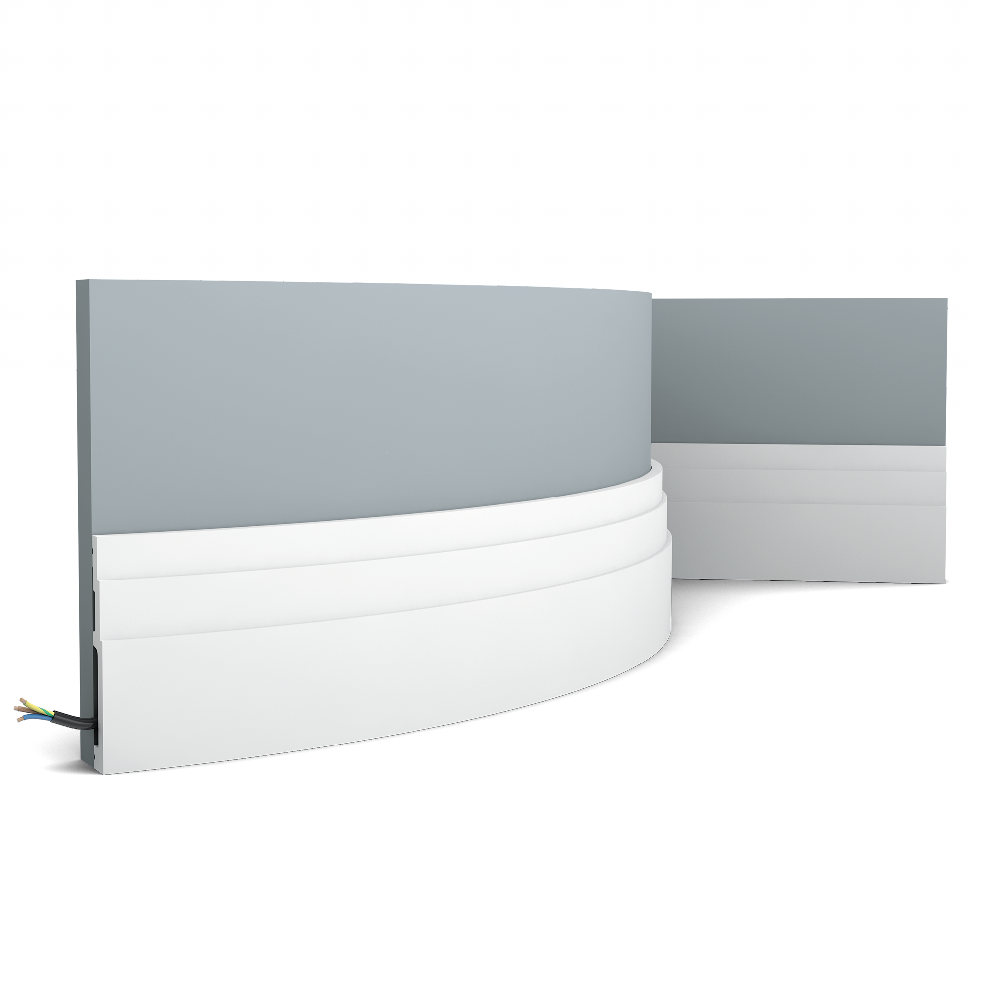 SX180F плинтус гибкий  200 x 12 x 1,6