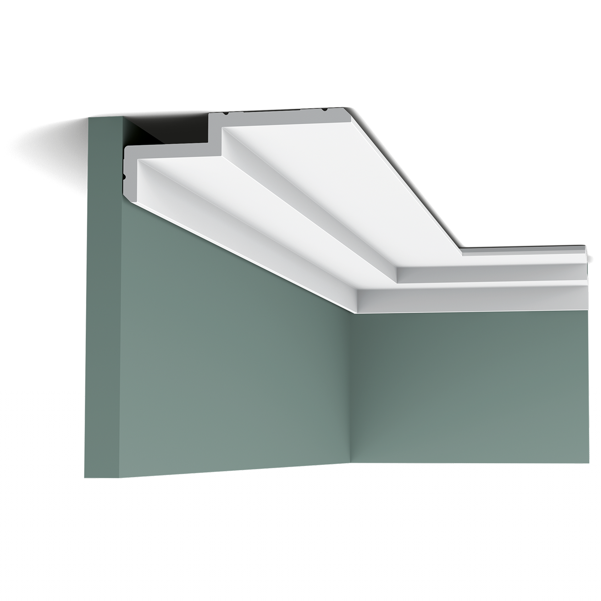 C391 карниз полиуретан 200 x 6 x 16 