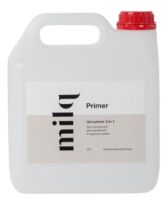 MILQ Грунт  Uni-primer 2 in 1 3 л