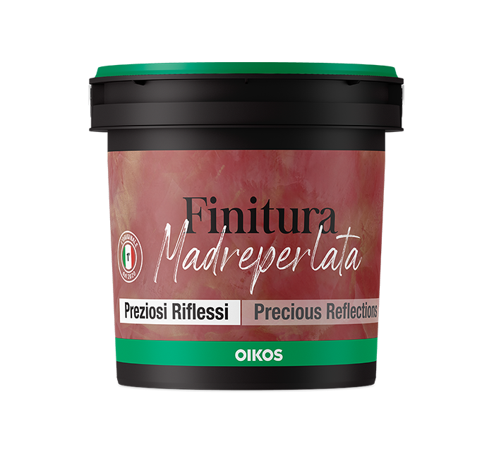 OIKOS Защитные лаки, воски FINITURA madreperlata madreperla 0,5 KG