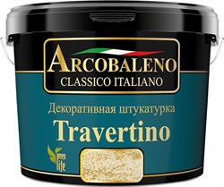 Штукатурка декоративная "Arcobaleno Travertino" 15 кг