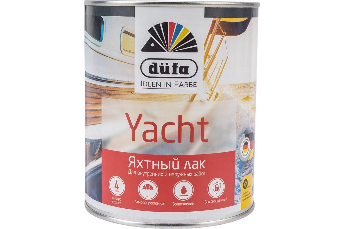 "Dufa" Лак YACHT яхтный полуматовый    750мл